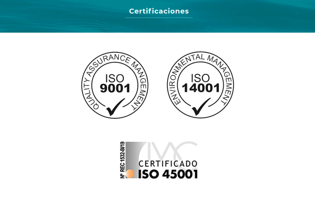 COVAMUR OBTIENE LA RECERTIFICACIÓN EN LAS NORMAS ISO 9001, 14001 Y 45001