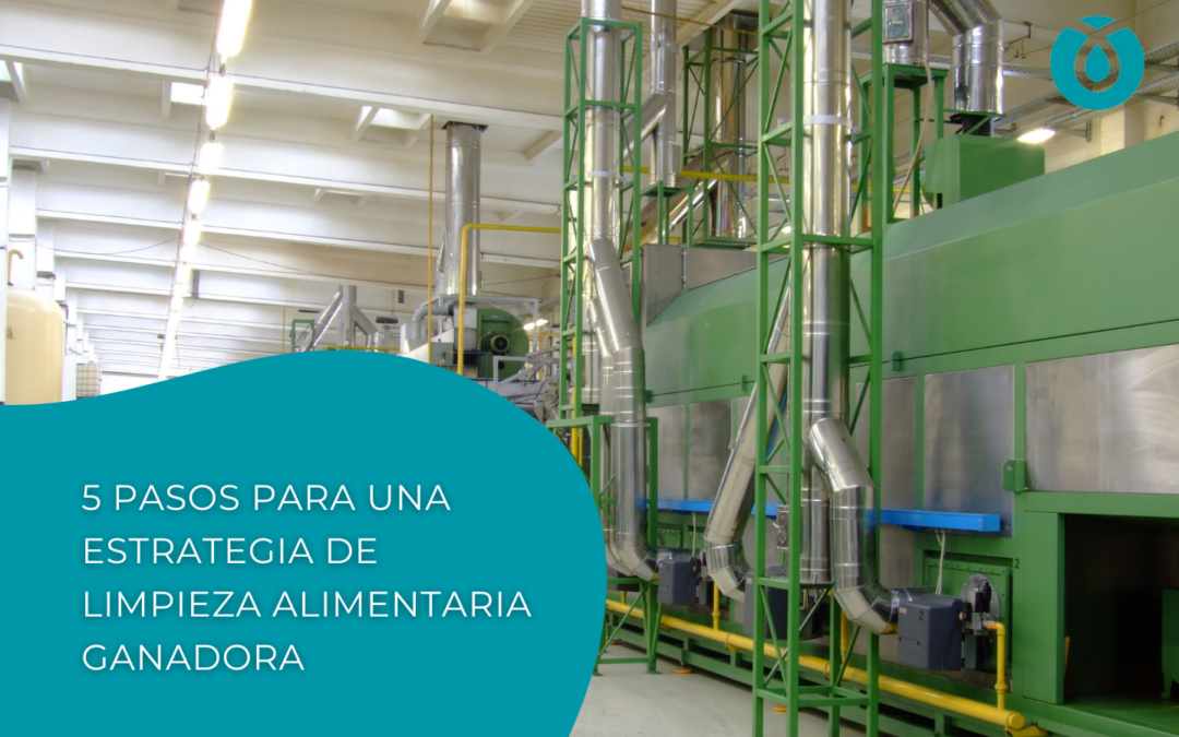 5 pasos para una estrategia de limpieza alimentaria ganadora