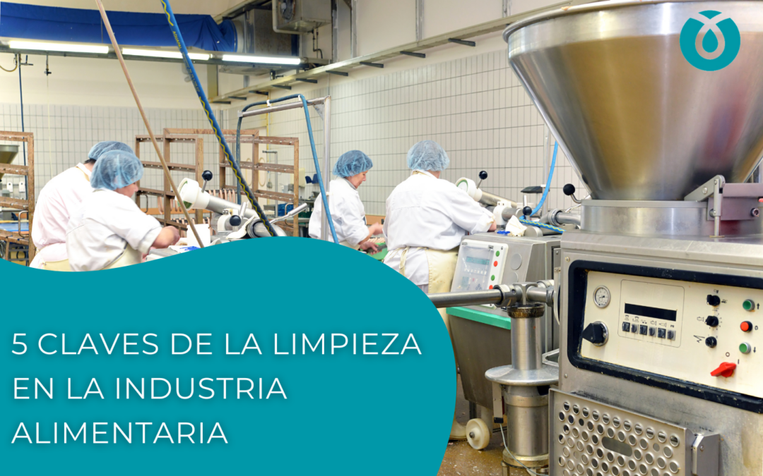 Industria Alimentaria. 5 claves de la limpieza.